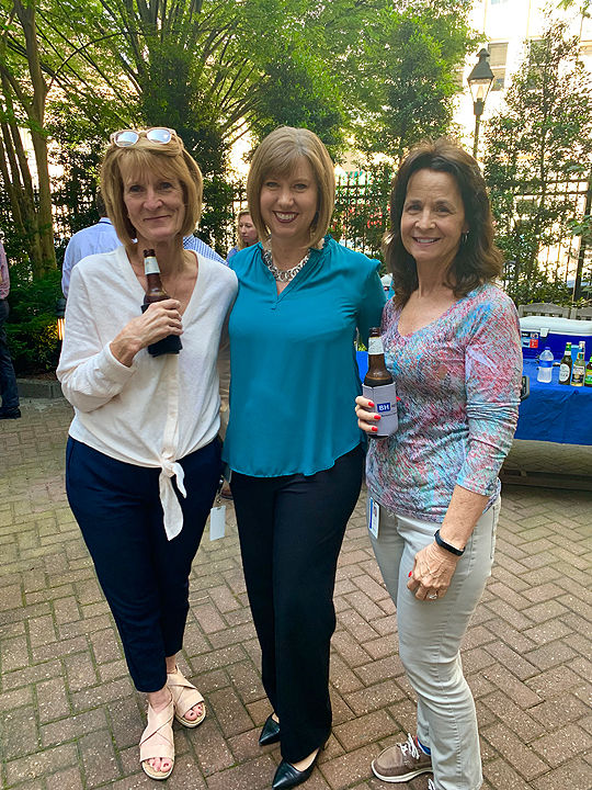 Debra Baker, Lisa Branner and Jeanette Shook